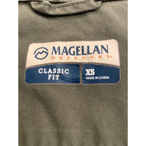 Magellan Outfitters 100% Cotton utility vest Lost Pines green XS - Picture 3 of 8